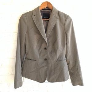 The Limited Blazer Army Green Double Button Jacket